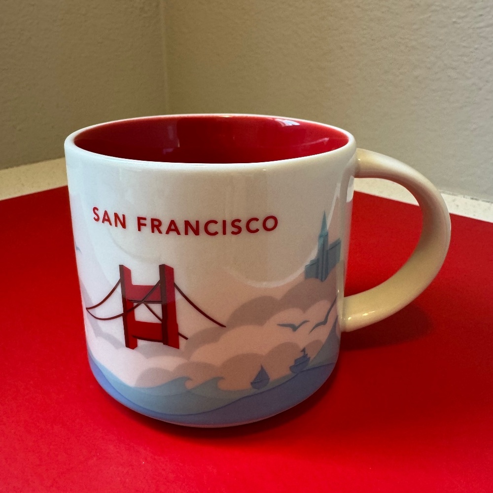 Starbucks You Are Here series San Francisco mug